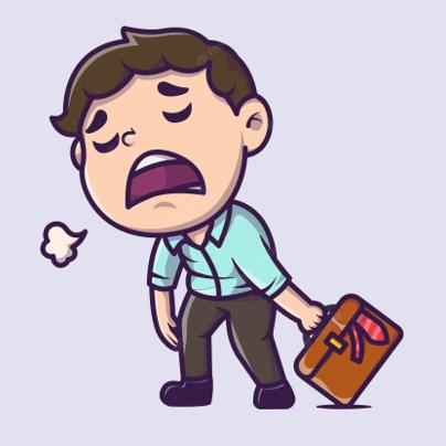 tired – mệt mỏi