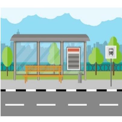 Bus stop – trạm xe buýt