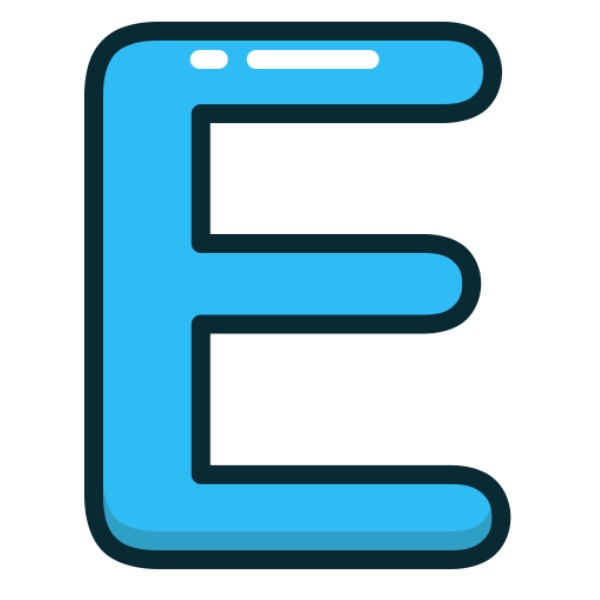 E – Chữ E