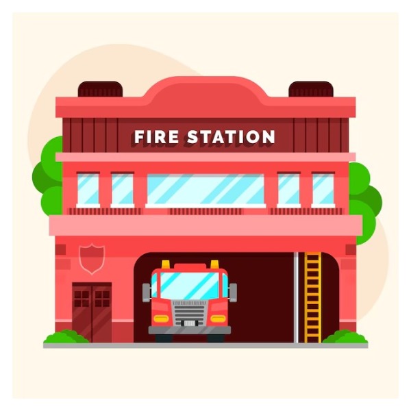 Fire station – trạm cứu hỏa